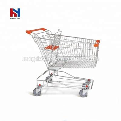 China High Quality Haevy Duty Wal-Mart Metal Grocery Cart with Many Sizes for sale