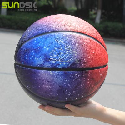 China PU Size Custom Leather Colored PU 7 Basketball For Wholesale for sale