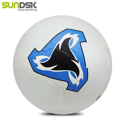 China Promotional Custom Logo Indoor Or Outdoor Rubber Soccer Game Ball for sale