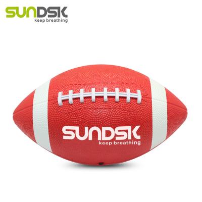 China Official size 3 size and weight rubber american football ball durable for sale