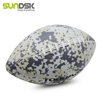 China Mini size and weight durable official american football rubber ball for sale