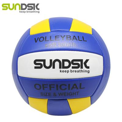 China Durable custom logo machine stitched voleibol balones beach volleyball ball for outdoor game for sale