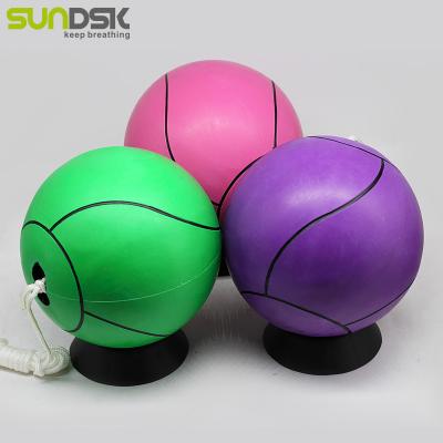 China Rubber Lanyard Ball Rubber Tetherball for sale