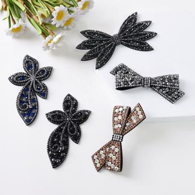 China Fashion rhinestone shoe patch decoration garment trent crystal accessories dance buckle clip for sale