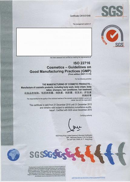 SGS ISO CERTIFICATE - SINTRA INDUSTRIAL DEVELOPMENT CO.,LTD.