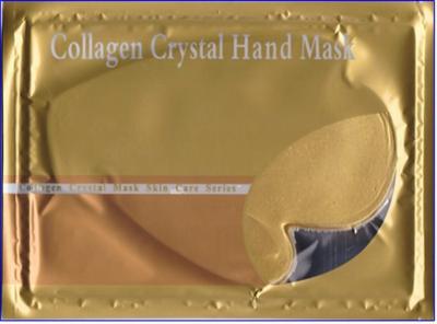 China Ladies 24k Gold Collagen Hand Mask For Skin Rejuvenation Sun Spots SS-047 for sale