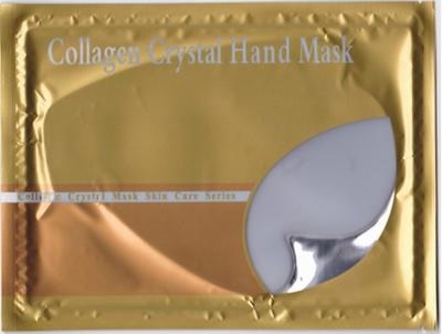 China Gold Collagen Facial Mask Anti Wrinkle , Transparent Hand Mask SS-049 for sale