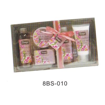 China sistema del regalo del baño de burbujas del gel de la ducha 150ml, loción #8BS-010 del cuerpo 90ml en venta