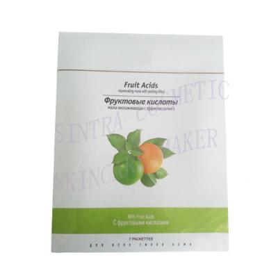 China Natural Fruit Acids Moisturizing Facial Mask For Blemishes Removing MM-02 for sale