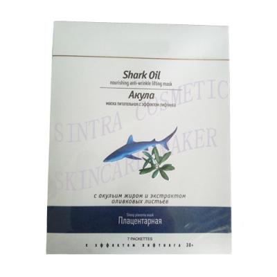 China Shark Oil Moisturizing Facial Mask , Nourishing Anti Wrinkle Lifting Mask MM-03 for sale