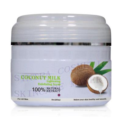 Chine Lait de noix de coco s'exfoliant la nature de gel pour la peau éclairant HGQJZ-02 à vendre