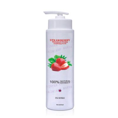 China 400ML Strawberry Exfoliating Gel Moisturizing For Whitening & Firming HGQJZZL-01 for sale