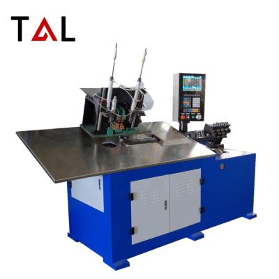 China Automatic building material stores T&L cnc wire bending machine 2d small 2d guides machine 3-6mm for sale