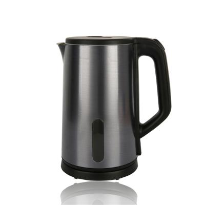 China 360 Degree New Quick Hot Low Rotation Boiling Water Universal Electric Kettle 2.5L Large Capacity Black Electric Kettle for sale