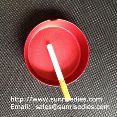 China Anodized Aluminum Smoking Ashtrays, Stocked aluminum alloy pocket cigar ashtrays for sale