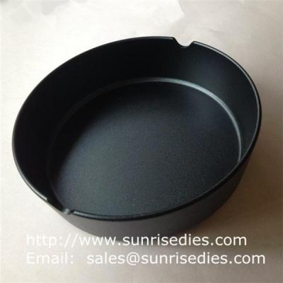 China Black Aluminum pocket smoke ashtrays in stock, China aluminum alloy smoking ashtray for sale