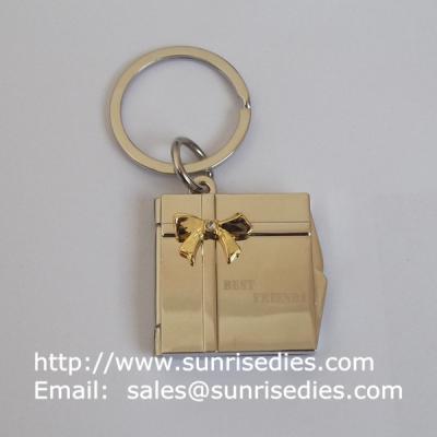 China Chrome Photo Locket Pendant Key Rings, Stock Metal Album Picture Lockets Wholesale for sale