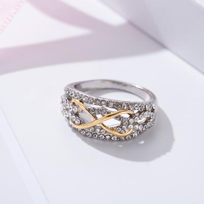 China Environmental Friendly Custom Jewelry Making Supplier OEM&ODM Wholesale Accessories For Women Zircon Ring Sizer Fashion Rings for sale