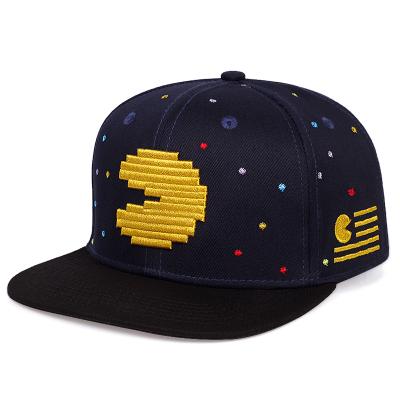 China Embroidery COMMON Wild Hat Cartoon Personaliz Snapback Hat HipHop Fashion Twill Adjustable Cnapback Hat for sale