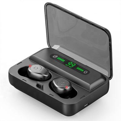 China Ture Wireless Stereo Waterproof TWS Earbuds Noise Cancel Mini Earbuds Stereo Earbuds Wireless Headset With Charging Case for sale