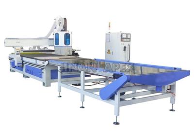 Cina Linea di produzione di laminazione della mobilia del pannello delle porte manutenzione bassa d'alimentazione automatica in vendita