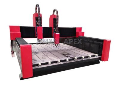 China Fast Carving Speed Stone CNC Router Machine Low Noise For Carving 3d Monuments for sale