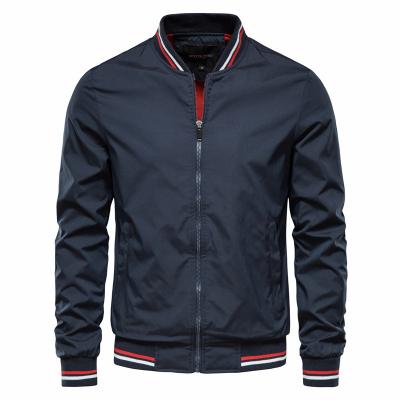 China Viable Casual Fashionable Patchwork Pilot New Arrivals Slim Fit Jacket For Male Plus Size Anorak Jacket for sale