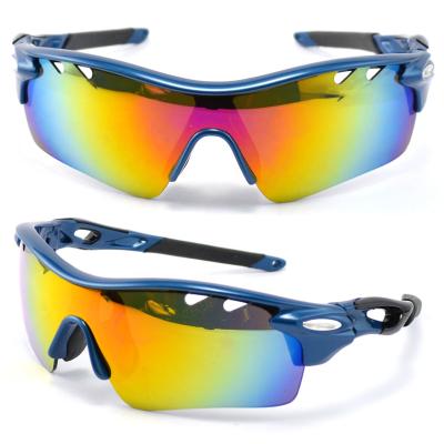 China OEM/ODM Sports Glasses OEM/ODM Manufacturer Interchangeable Anti Glare UV400 Lens Protective Sports Glasses Sunglasses for sale