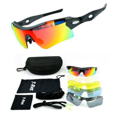 China 2021 Outdoor Sports Sun Glasses Mirror UV400 Prescription Shatterproof Windproof Sunglasses for sale