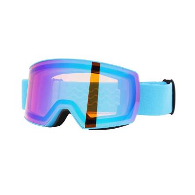 China High Quality Custom Fogproof Eyewear Women's Double Layers Mirror Lens UV400 Winter Snowboard Sports Ski Goggles for sale