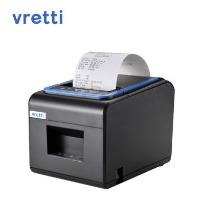 China Black Cheap 80mm Thermal Receipt Printers POS Printer is used for cash register in shops and restaurants for sale