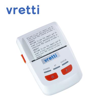 China High quality white portable mobile thermal receipt printer vretti-P501A for sale