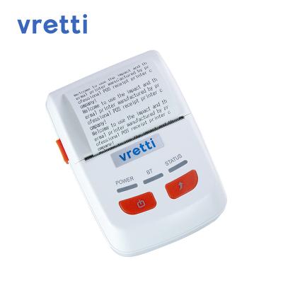 China Small white portable 58mm mini handheld thermal receipt printer with usb+blue tooth for sale