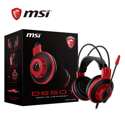 China MSI DS501 In-ear GAMING Headset with Two 40mm Drivers for High Quality Audio for sale