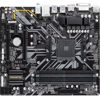 China Gigabyte GA-B450M-DS3H Desktop Computer Motherboard Support AMD R Series CPU 4 Desktop Memory Interfaces AM4 for sale