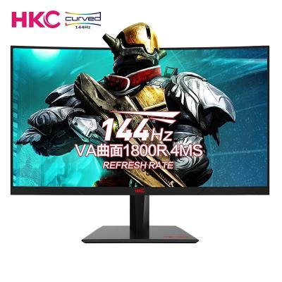 China HKC GF40 23.6inch144HZ USB Port Desktop Computer Monitor Very Suitable Video Games Curved Outdoor LCD Screen for sale