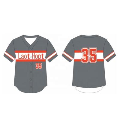 China 2022 Antibacterial Fully Customize Wholesale Baseball Wear Men Sportswear OEM Service Baseball Uniforms And Youth Baseball Shirt Baseball Uniforms for sale