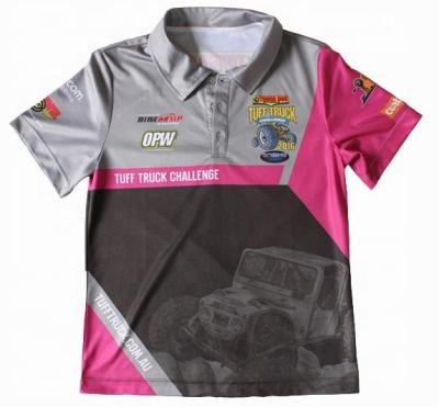 China High Quality OEM Anti-pilling Mens Rugby Polo Shirt Sports Sublimated Polo Shirt for sale