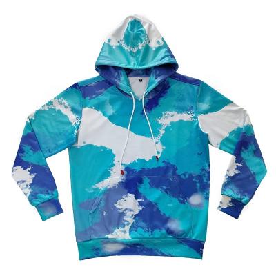 China Simple Anti-pilling Hoodie Gym Hooded Sweatshirts Men Customized Logo Printing 100% Polyester Sports Pullover for sale