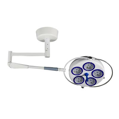 China Shadowless Type Cold Light Operating Room O.T. Metal Ceiling Lamp 500USD YD02-5LED Led Surgical Light for sale