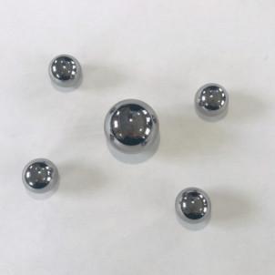 China 25.43mm lustrou bolas magnéticas do metal GCr15 das bolas de aço AISI 52100 à venda