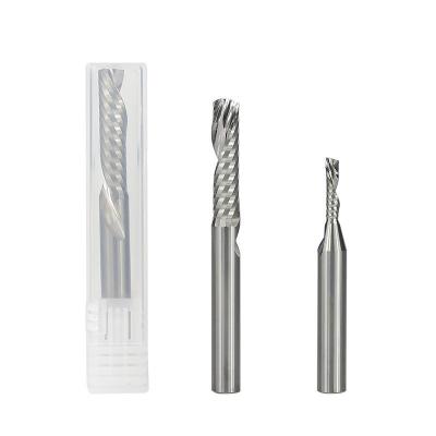 China Carbide XCAN Carbide Milling Cutter Left / Right Hand Spiral End Mill 1/4