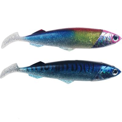 China Game 416g Deep Sea 260mm New Style Durable Big Lure Soft Lure Lead Bright Swimbait Jig for sale