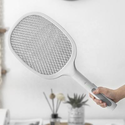 China Factory Viable OEM/ODM 2 in 1 USB Rechargeable Mosquito Swatter Racket Mosquito Shooter Zapper for sale