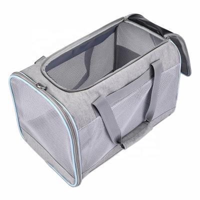 China Most Popular Airline Approved Travel Cages Pet Carrier Bag For 15 Pound Small Medium Cats Dogs Puppies for sale