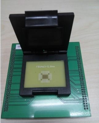 China Brand new BGA63P nand flash memory chip Test adapter for Sedum up-818P up-828P for sale