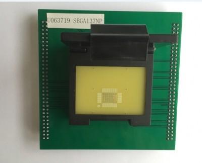 China Brand new SBGA137NP SBGA137 flash memory Test Socket adapter for up818P up828P for sale