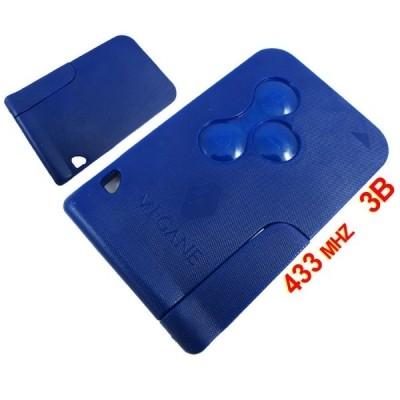 China Brand new 433MHZ 3 Button Smart Key Remote for Renault Megane for sale