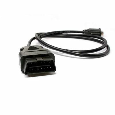 China Brand new Male OBD-ii to DB9 Serial RS232 OBD2 cables Connector for sale