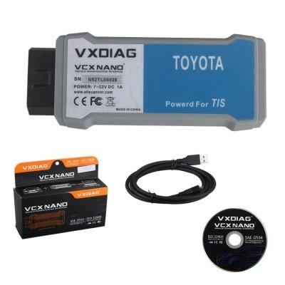 China Brand new WIFI VXDIAG VCX NANO OBD2 interface for Toyota Dealer Level Tool for sale